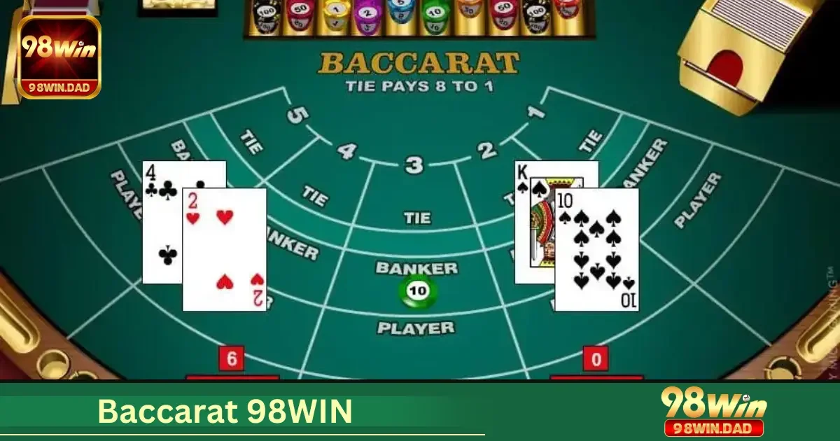 Baccarat 98WIN Là Gì? Giới Thiệu Luật Chơi Dành Cho Người Mới