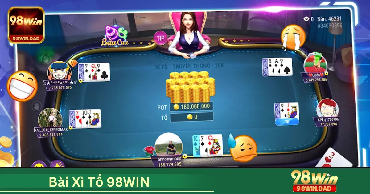 Bài Xì Tố 98WIN Là Gì? Những Điều Cơ Bản Người Mới Nên Biết