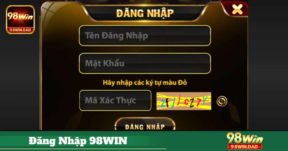 Hướng dẫn cách đăng nhập 98WIN trên mọi thiết bị