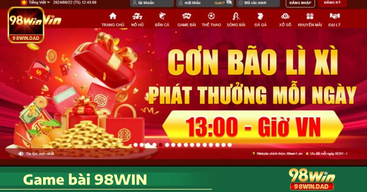 Ưu đãi độc quyền tại Game bài 98WIN