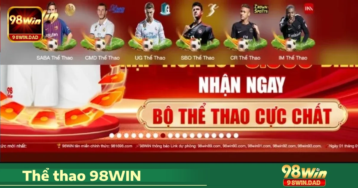 Các môn thể thao nổi bật tại 98WIN