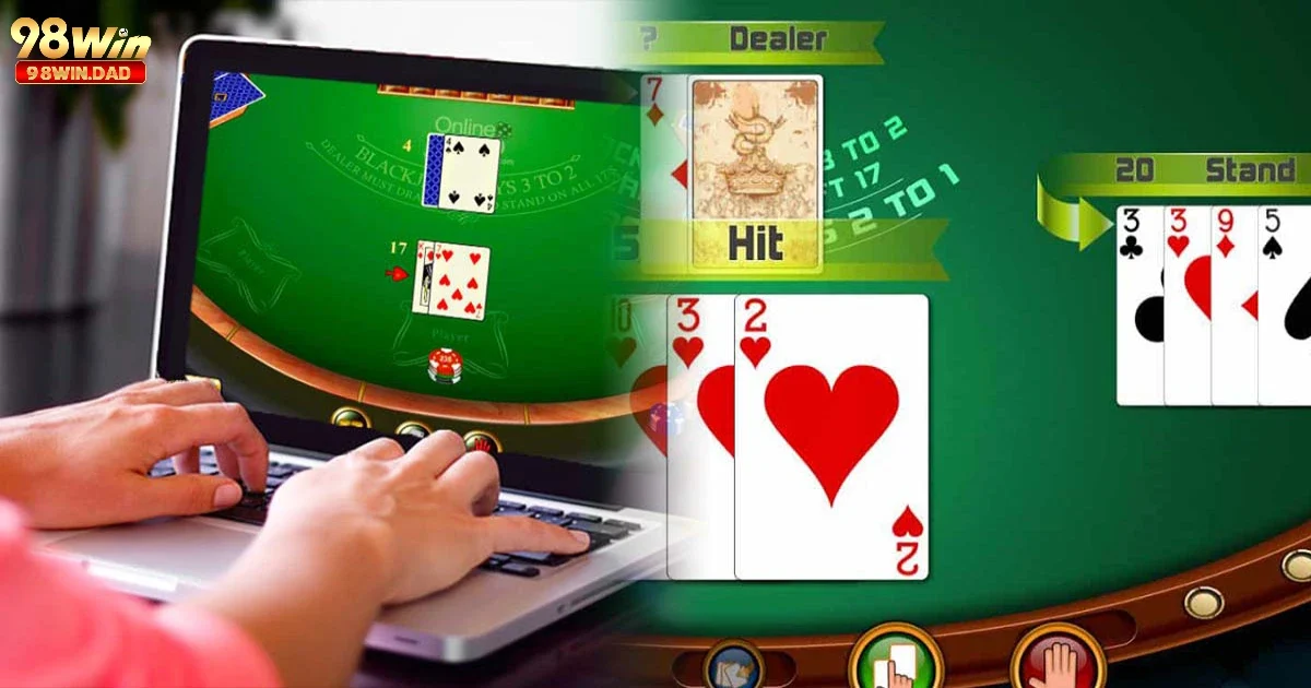 Tìm Hiểu Các Loại Cược Trong Blackjack Phổ Biến Tại 98Win 2 Các loại cược trong Blackjack phổ biến nhất hiện nay